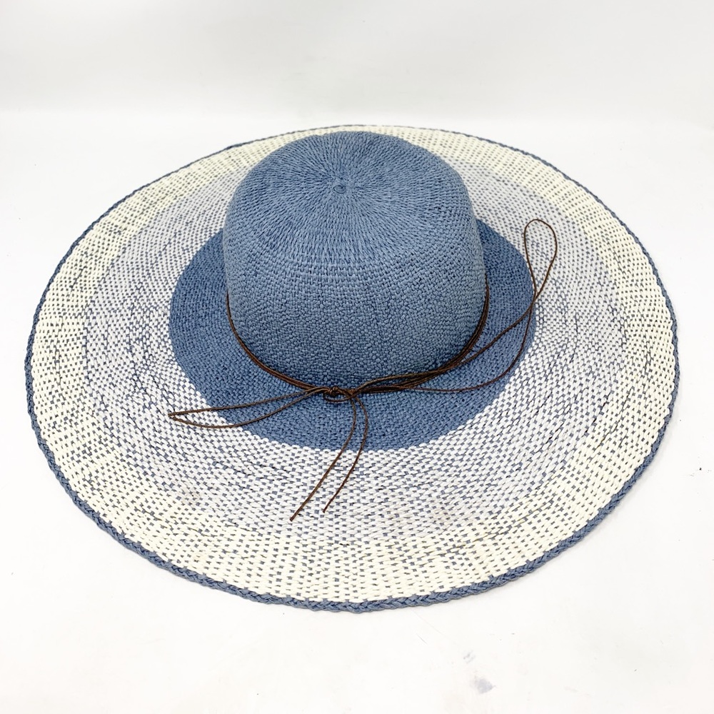 Blue Paper Hat Sun Panama Women’s